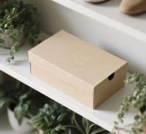 cardboard shoe boxes