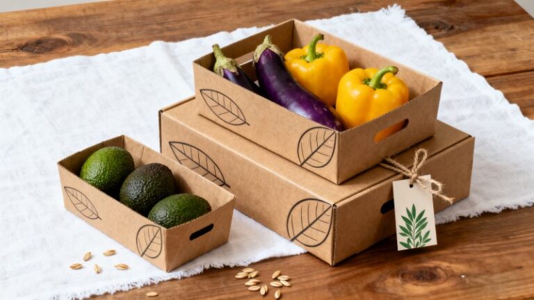 Eco-Friendly Vegetable Packaging Boxes