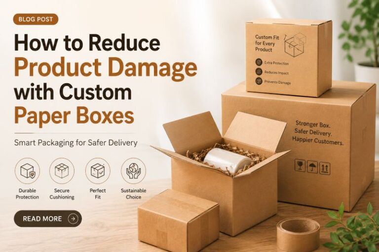 Product Damage with Custom Paper Boxes